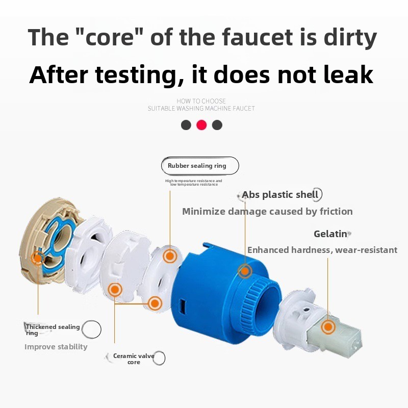 Basin Mixer Cartridge - 35mm 40mm Ceramic Cartridge Mixer Tap