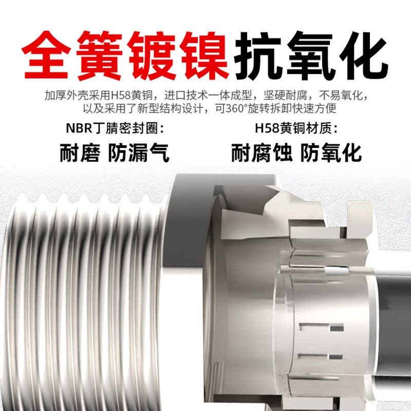 PC Series Straight Male Thread - Compression Fitting Brass recension och pris