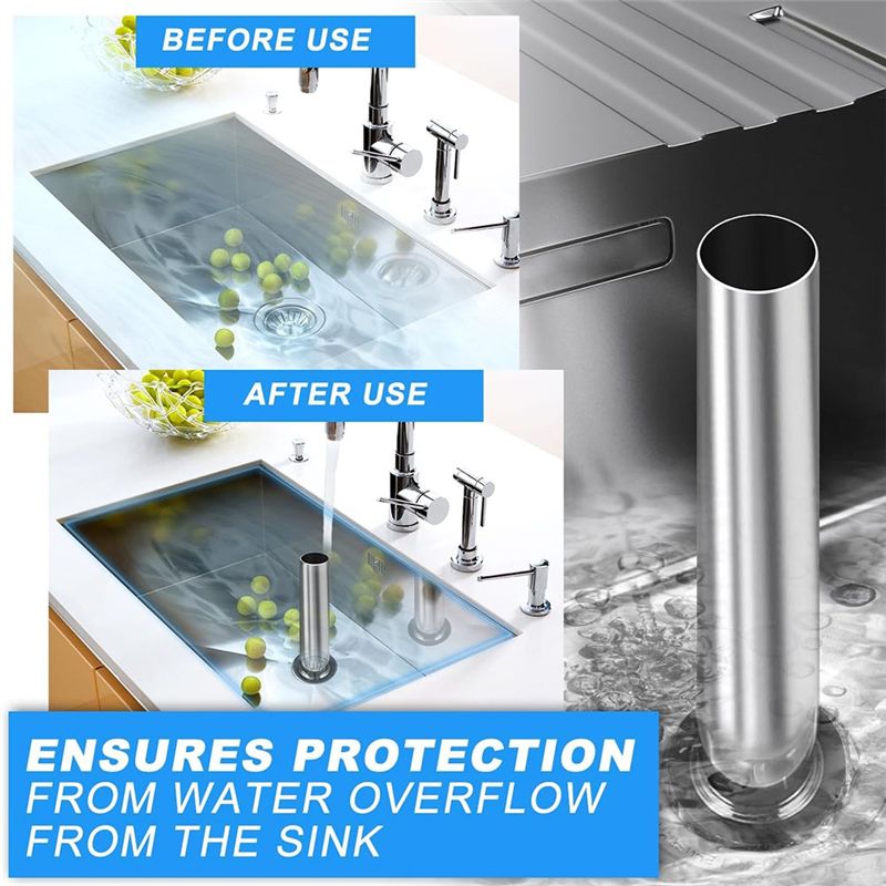 Special Offer~2 Pcs Bar Sink O - Overflow Pipe Clip recension och pris