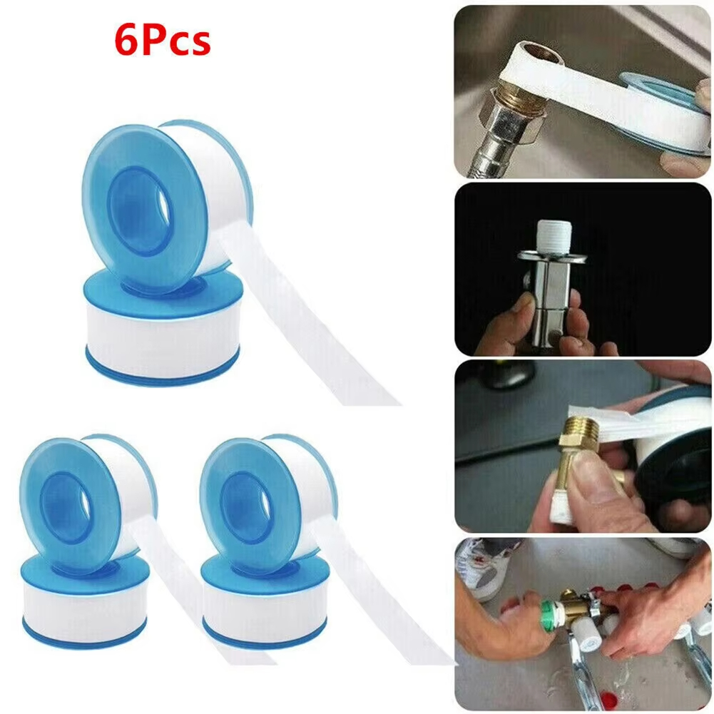 6Pcs PTFE White Threaded Seali - Ptfe Tape Thread recension och pris